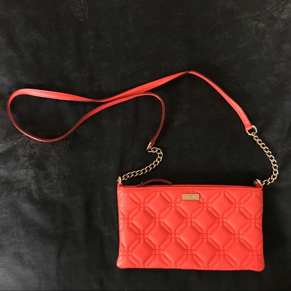 LAST CALL Quilted Kate Spade Crossbody - Picture 1 of 5